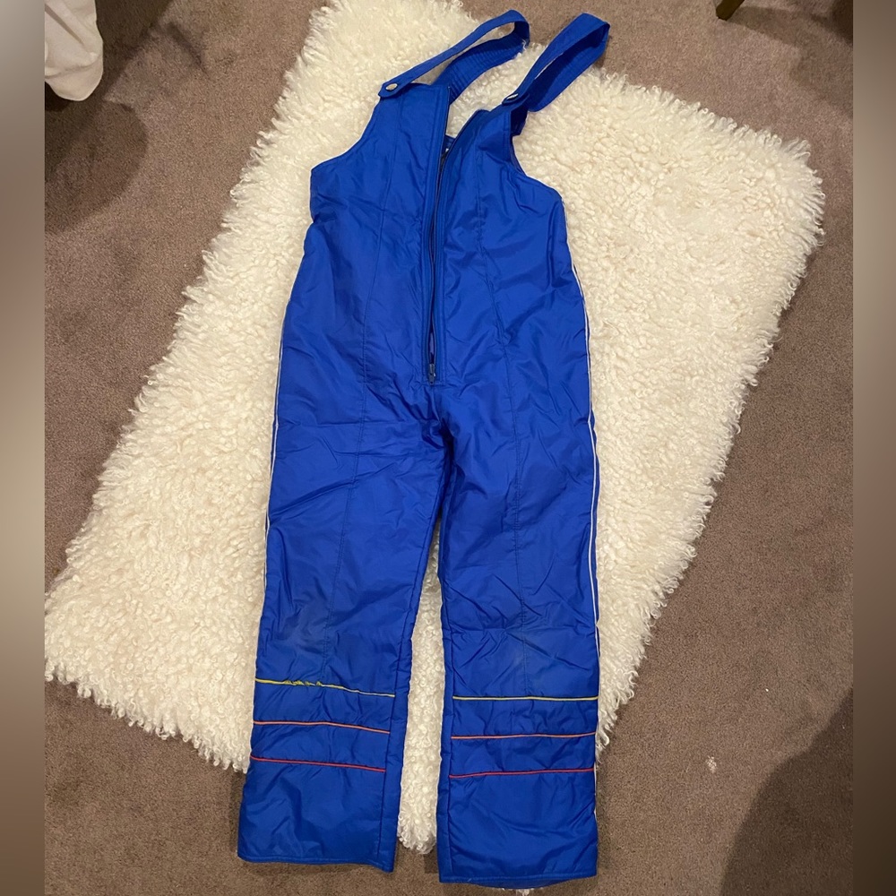 70s ski pants overalls